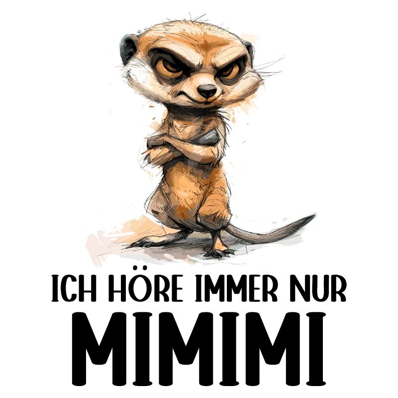 Erdmännchen Mangusten Mungo Ich höre immer Mimimi