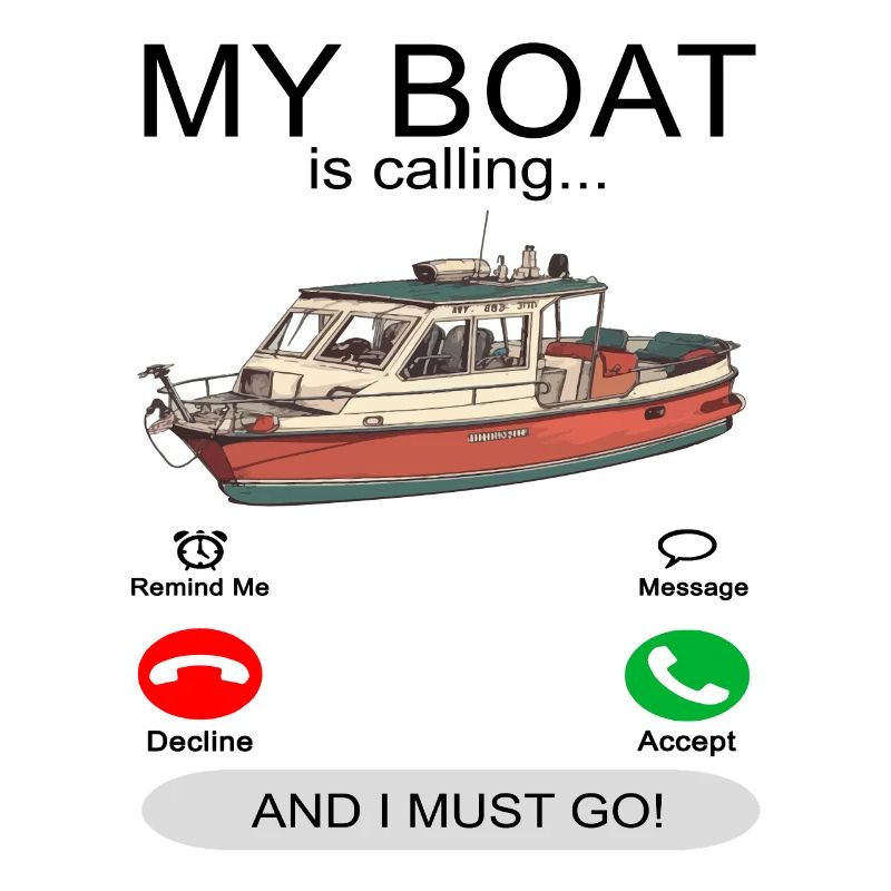 Mon bateau appelle blanc - Captain Boating