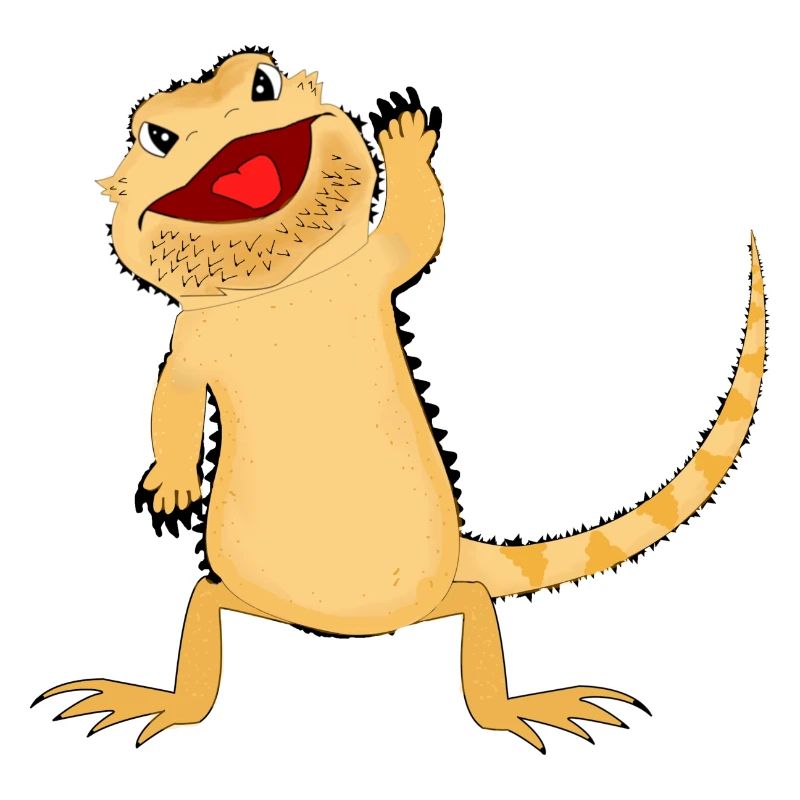 Bartagame Winkend
