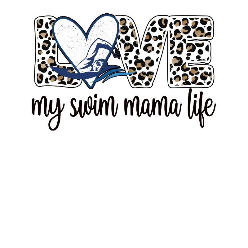 Schwimmmama Geschenk Mutter Schwimmer Schwimm-Mama