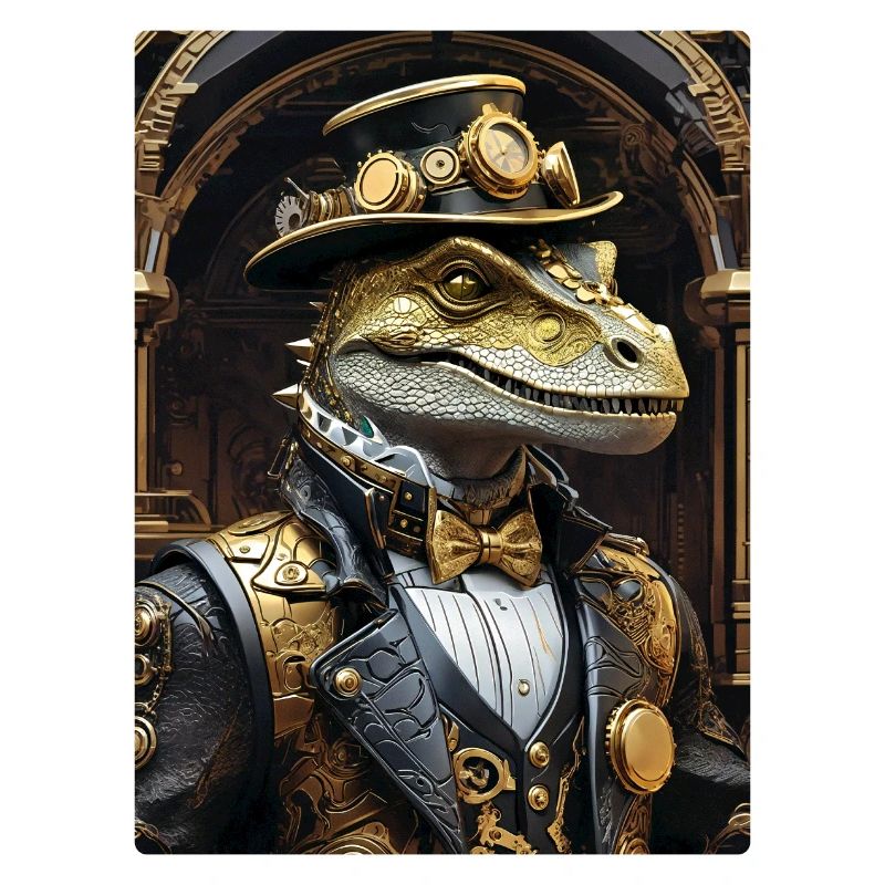 Steampunk Dino 1.4
