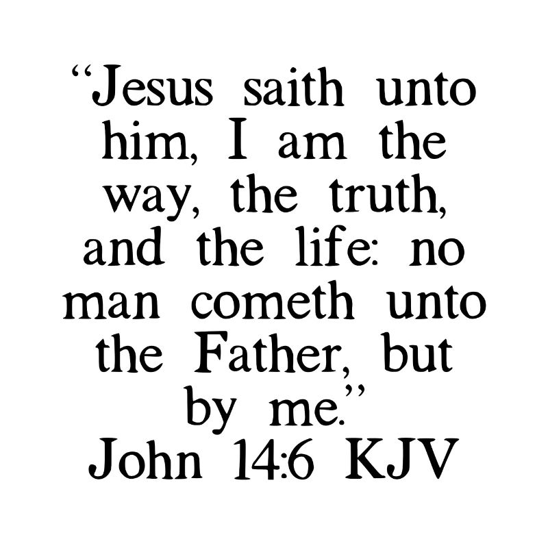 John 14: 6 King James Version