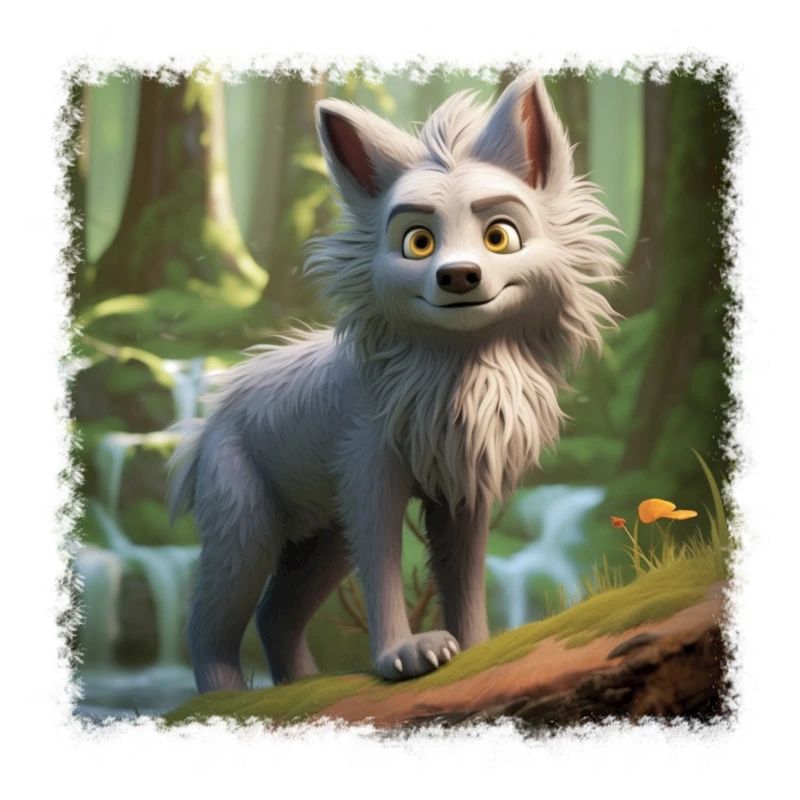 Cooler Wolf