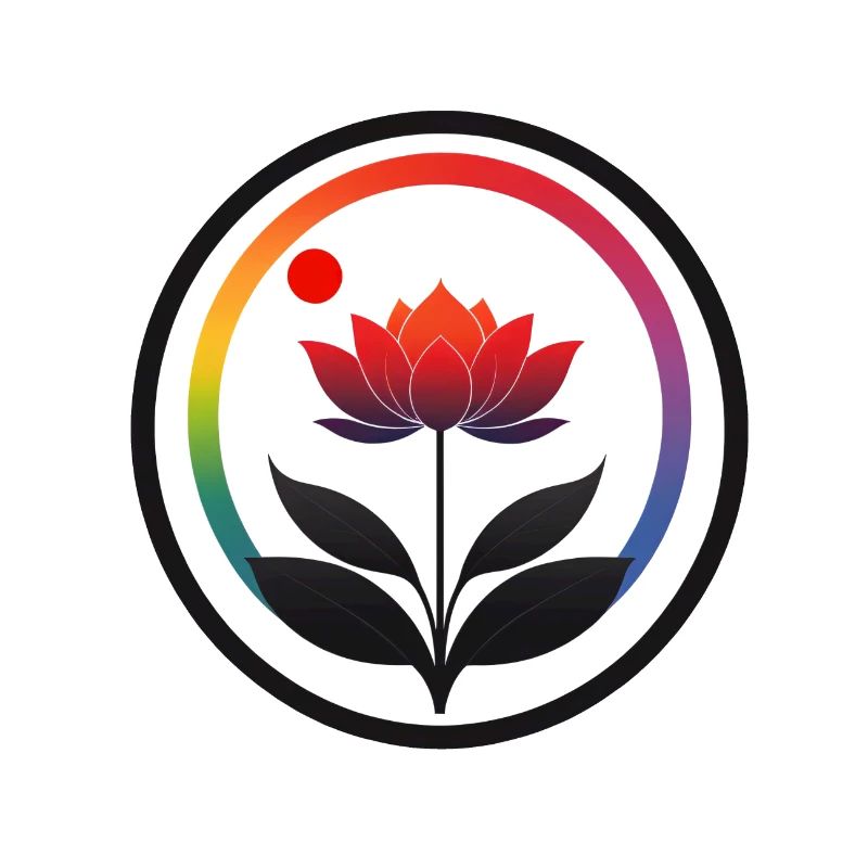 Zen Lotus Frame: Stilvoll und lebendig