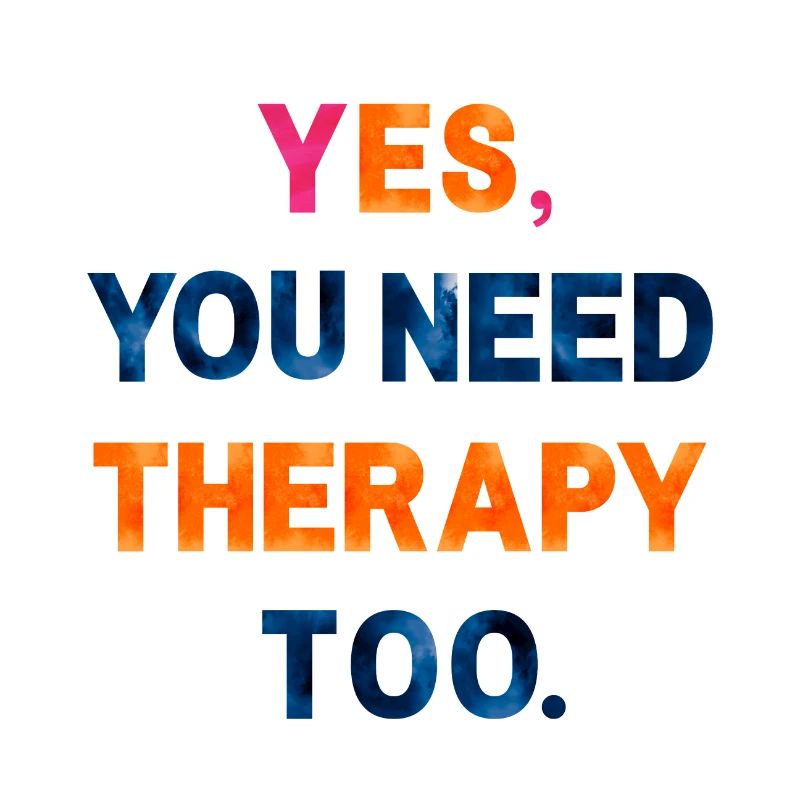 THERAPY. Ein Shirt, ein Wort.