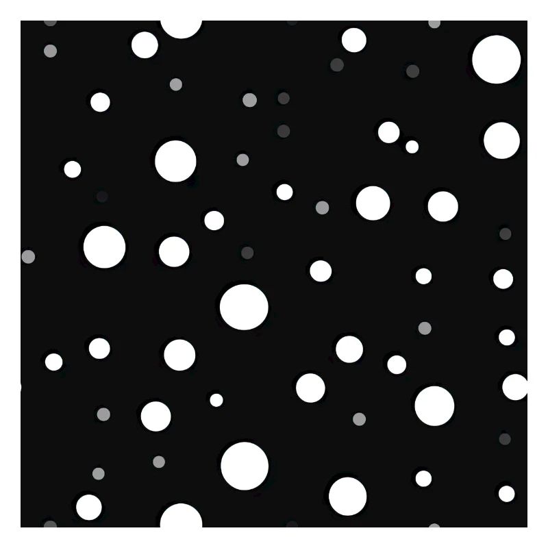 Noir et blanc Dotty Pattern 2