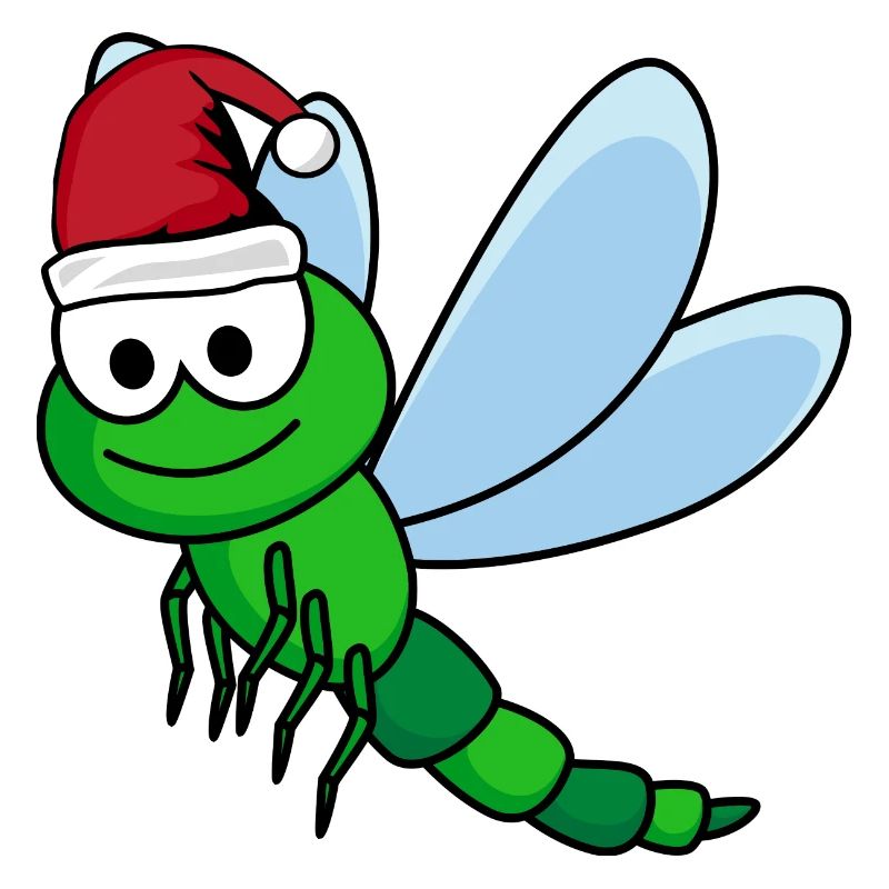 Libellule de Noël Libellule