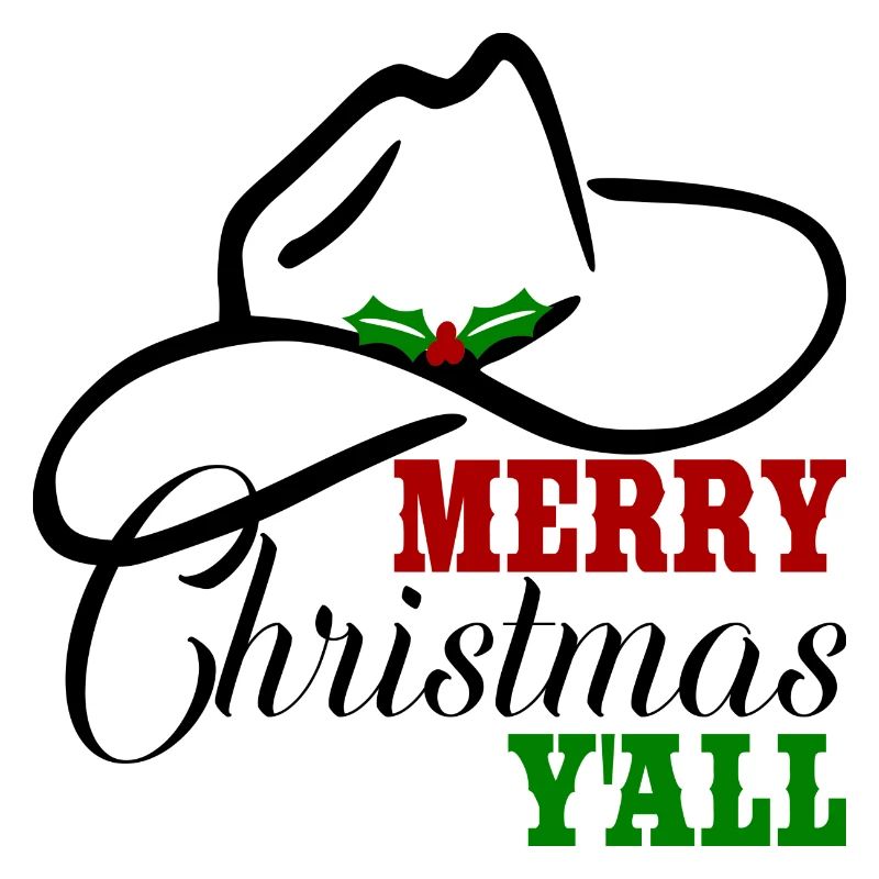 Joyeux cowboy de Noël