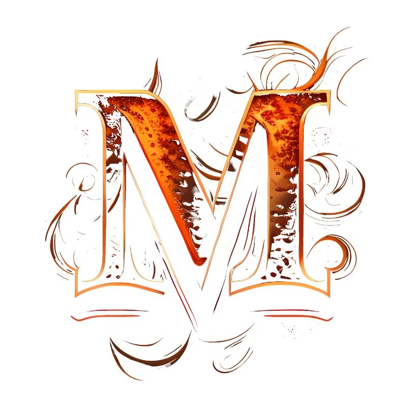 M Lettre initiale