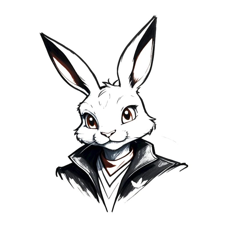 Bunny Chic : Élégance mignonne