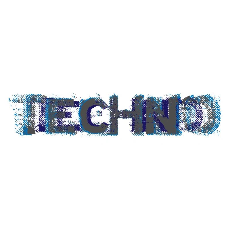 Hard Dark Acid Techno Glitch Ich liebe Techno