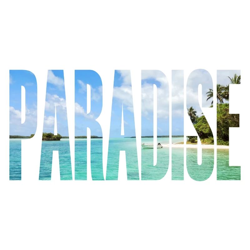 Conception de polices Paradise