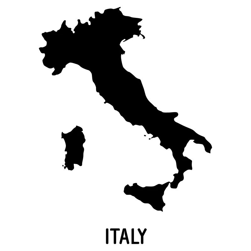 Italy - Landmap Map