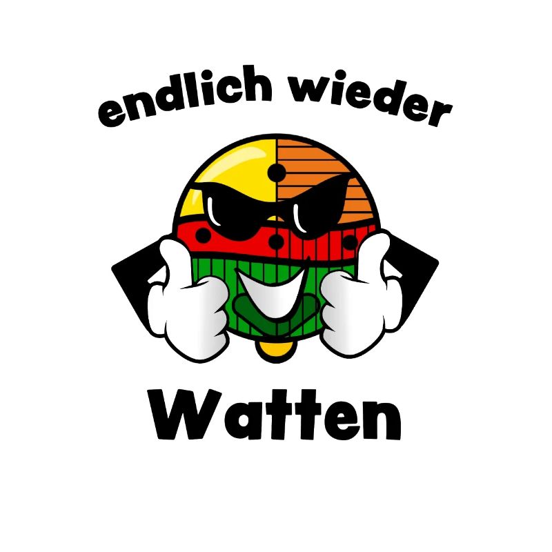 WATTEN Watteln Wattlung Card game Kartergeschenk