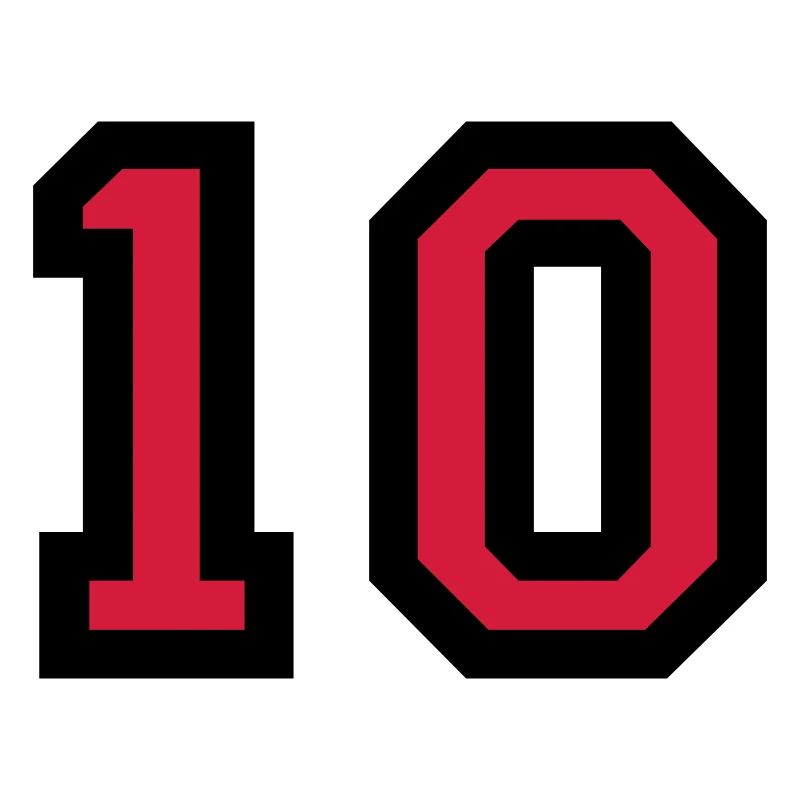Le numéro 10 - le numéro dix