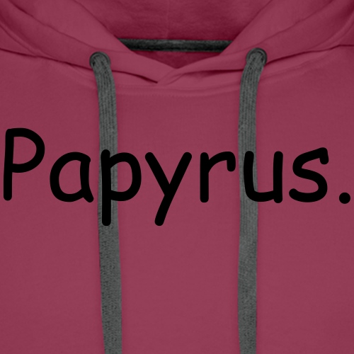 papyrus - Männer Premium Hoodie