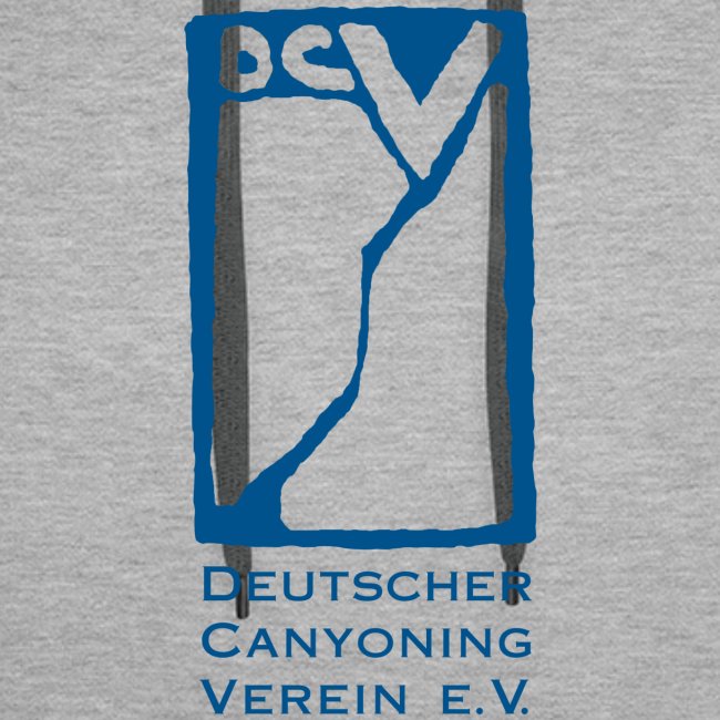 DCV T-Shirt Gründungslogo Blau und Schrift