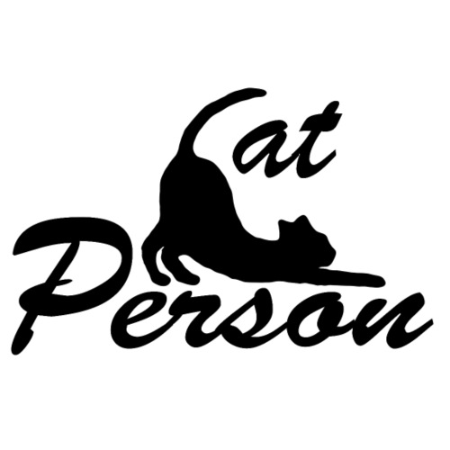 cat person - Männer Premium Hoodie
