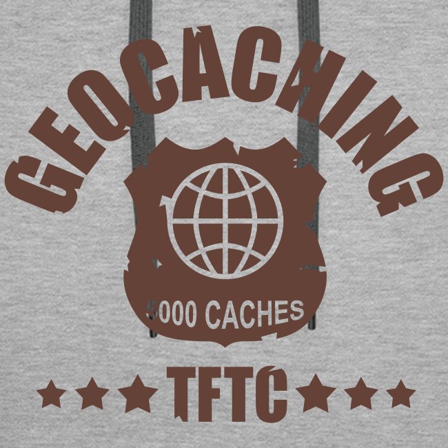geocaching - 5000 caches - TFTC / 1 color