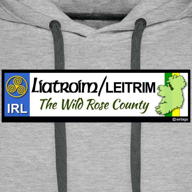 LEITRIM, IRELAND: licence plate tag style decal eu