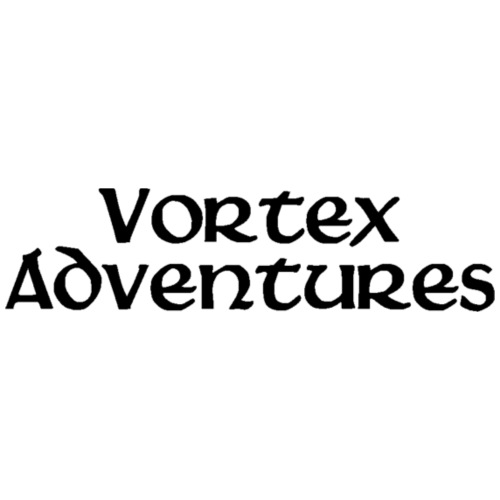 Vortex Adventures, zwart - Mannen Premium hoodie