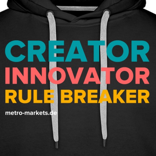 CreatorInnovatorRuleBreaker - Men's Premium Hoodie