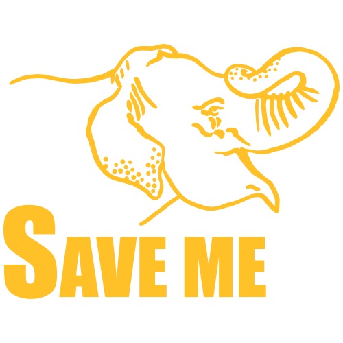 Asien-Elefant I Save Me - Männer Premium Hoodie