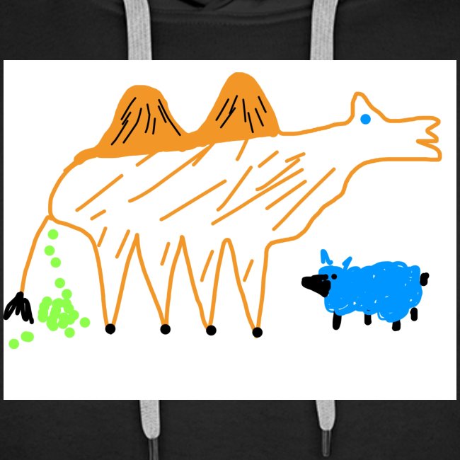 T-Shirt - The Carmel and the blue sheep