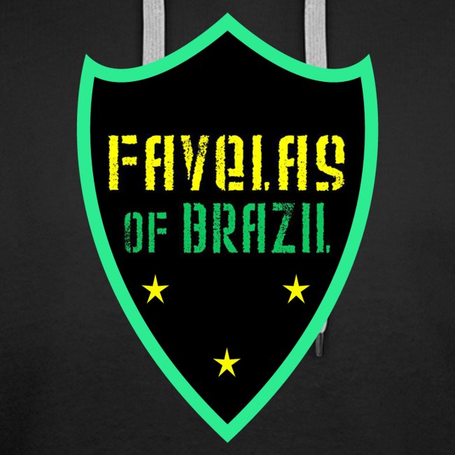FAVELAS OF BRAZIL NOIR VERT DESIGN