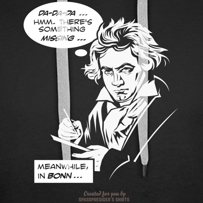 Beethoven beim Komponieren