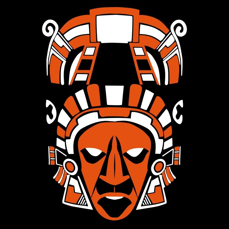 Masque Maya ou Aztèque
