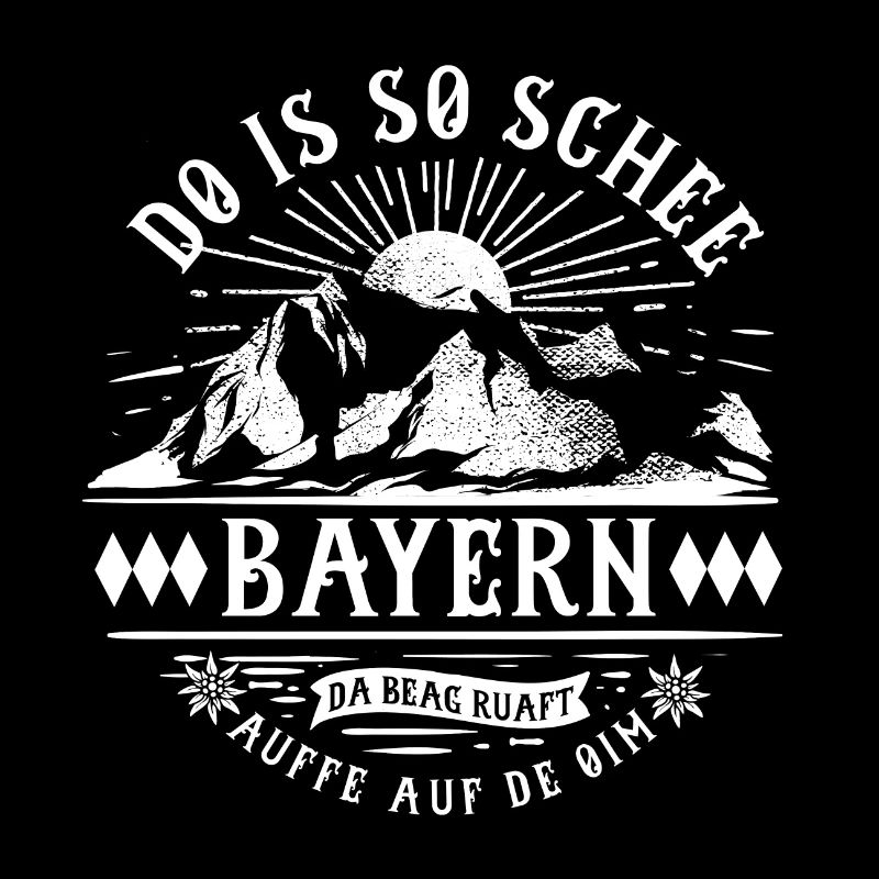 BAYERN Berge Wandern Alm