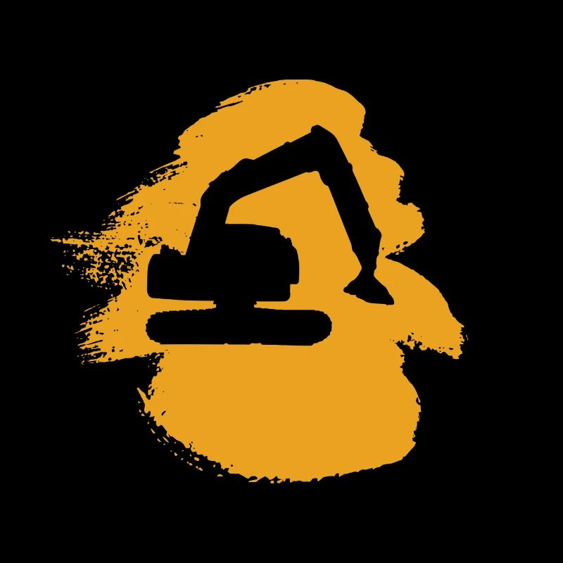 Baggerfahrerin Baustelle Baggerfahrerin