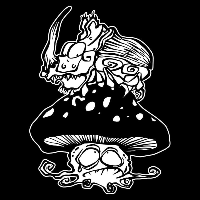 Frightening rhinoceros beetle
