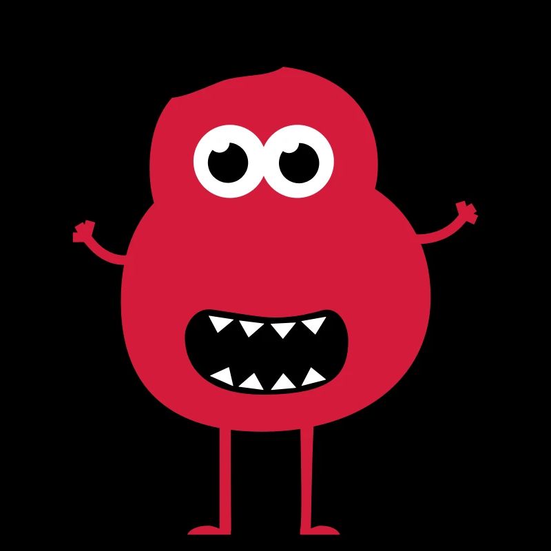 Funny Vintage Monster