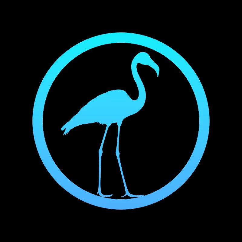 Flamants roses exotiques