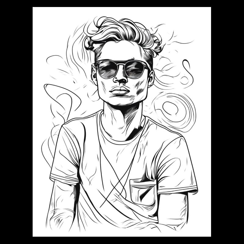 Garçon cool