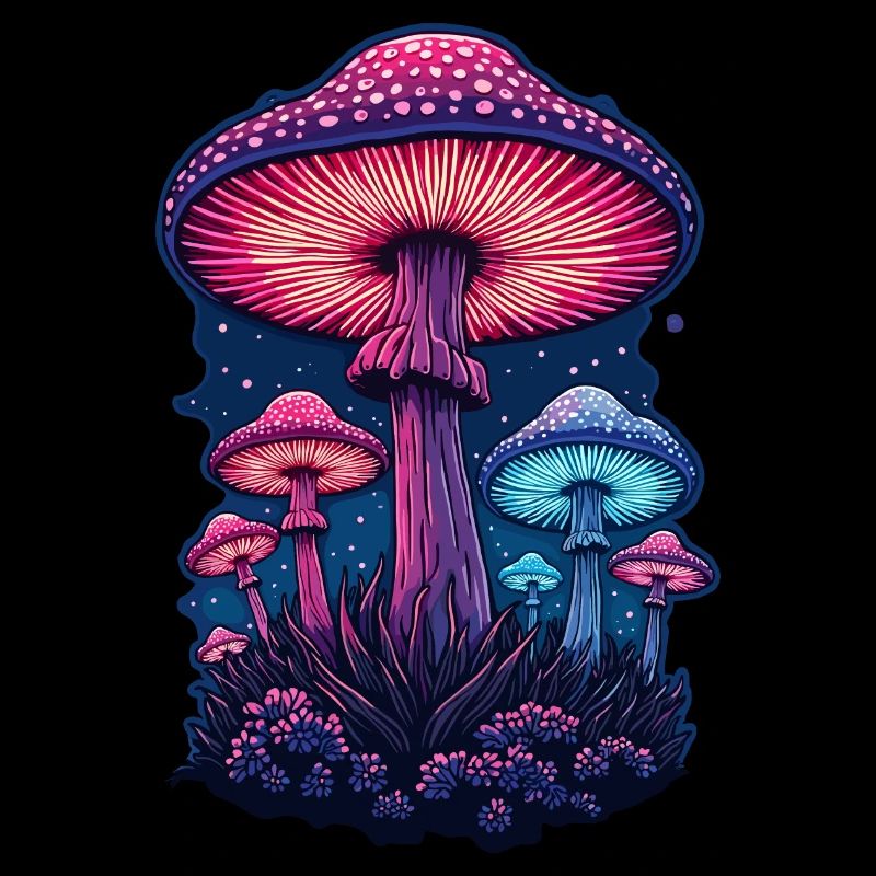 Lebendiger Pilz
