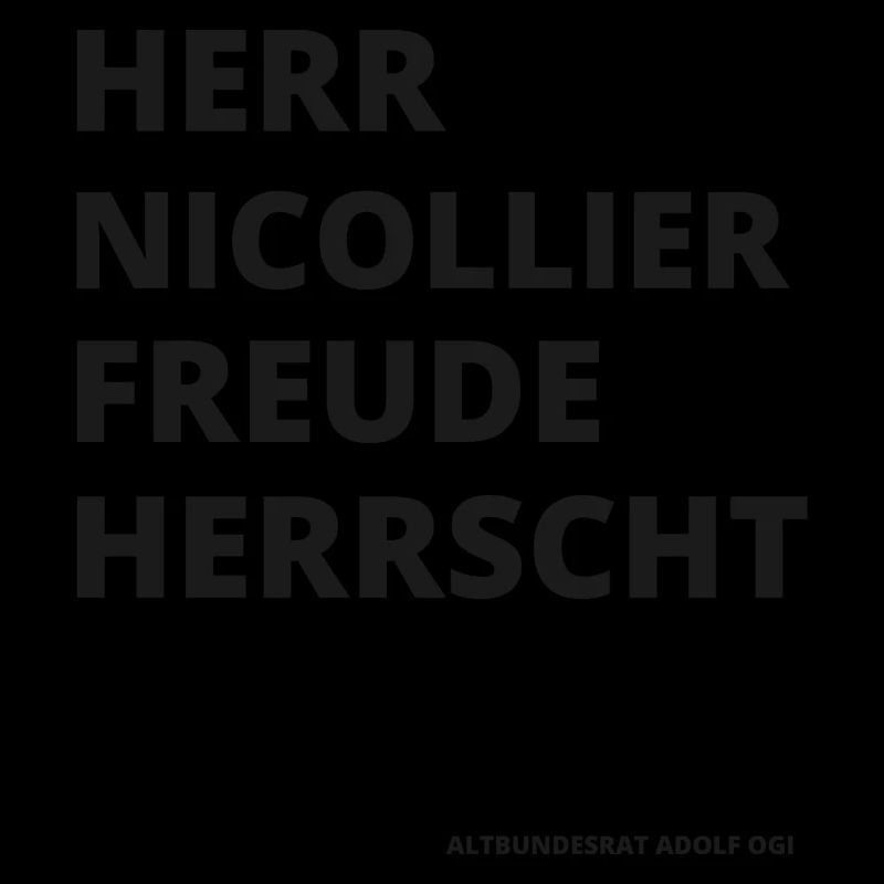 Freude herrscht