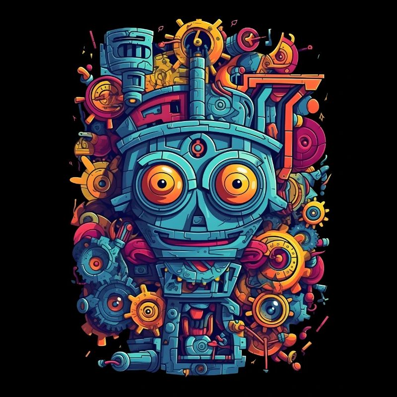 Fantasy robot. Unleash unlimited creativity.