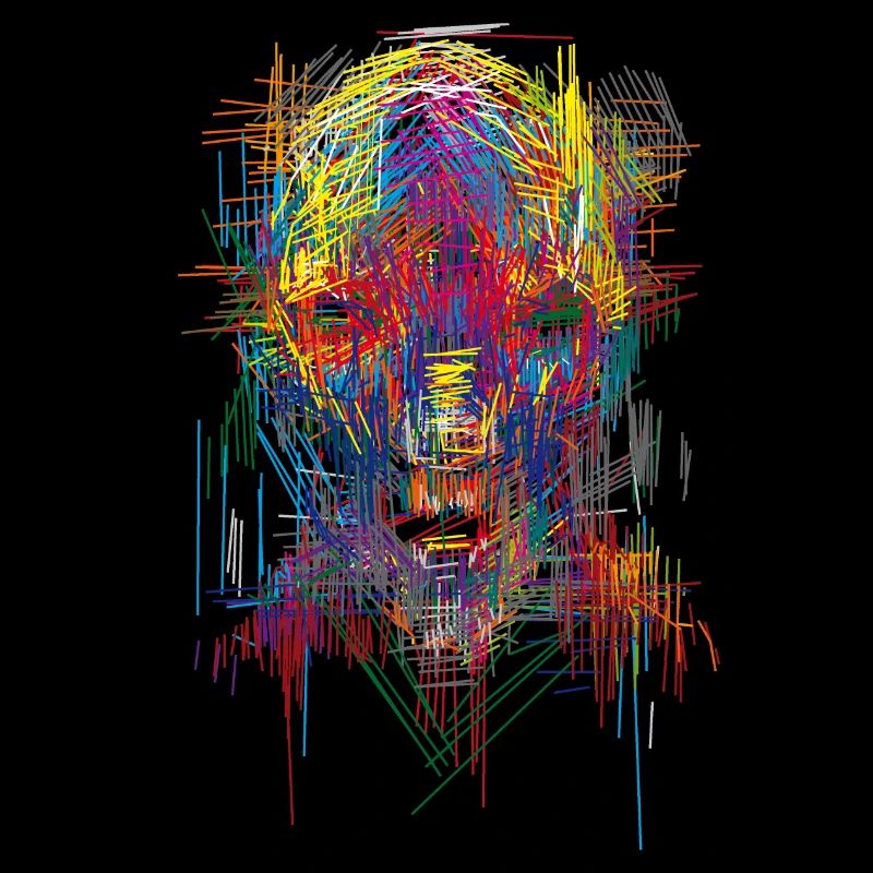 scifi alien head