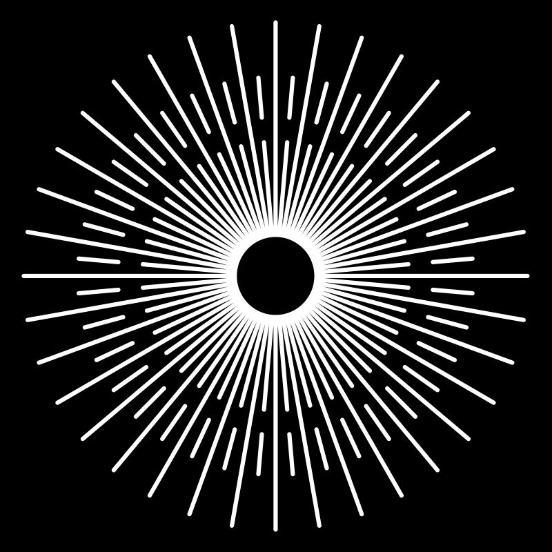 Rayons du soleil