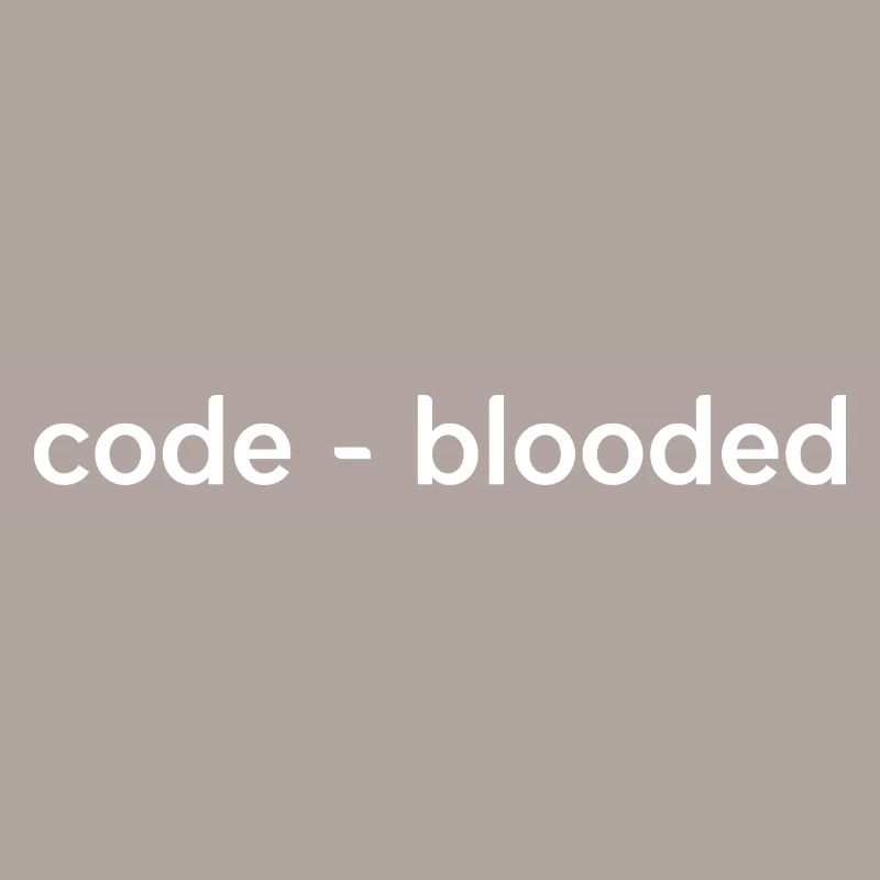 Code Blooded Programming Software Developer Admin