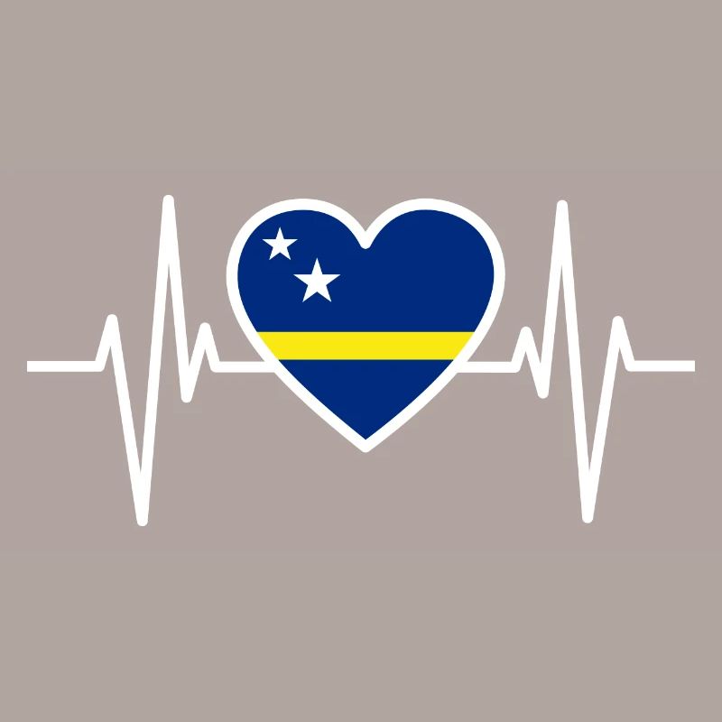 Drapeau de Curaçao Antilles Curaçao ABC Island Gift