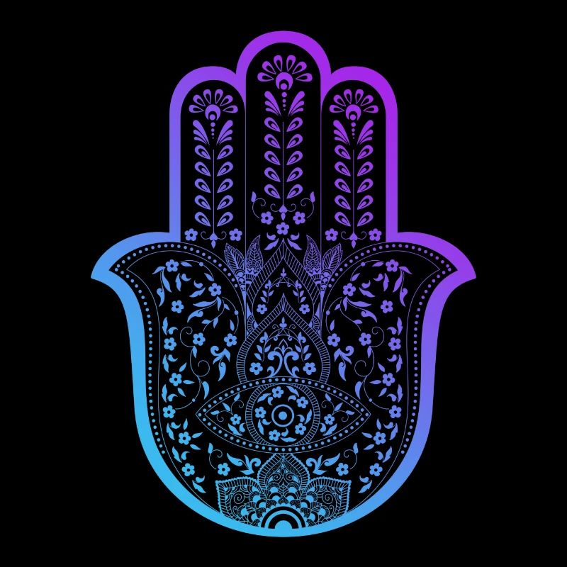 Hamsa Hand midnight
