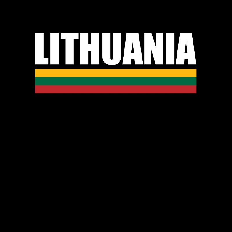 Lithuania Litauen Litauische Flagge Litauer