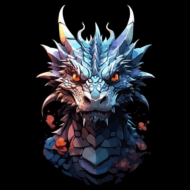 Düsterer Drache - Schattenglanz