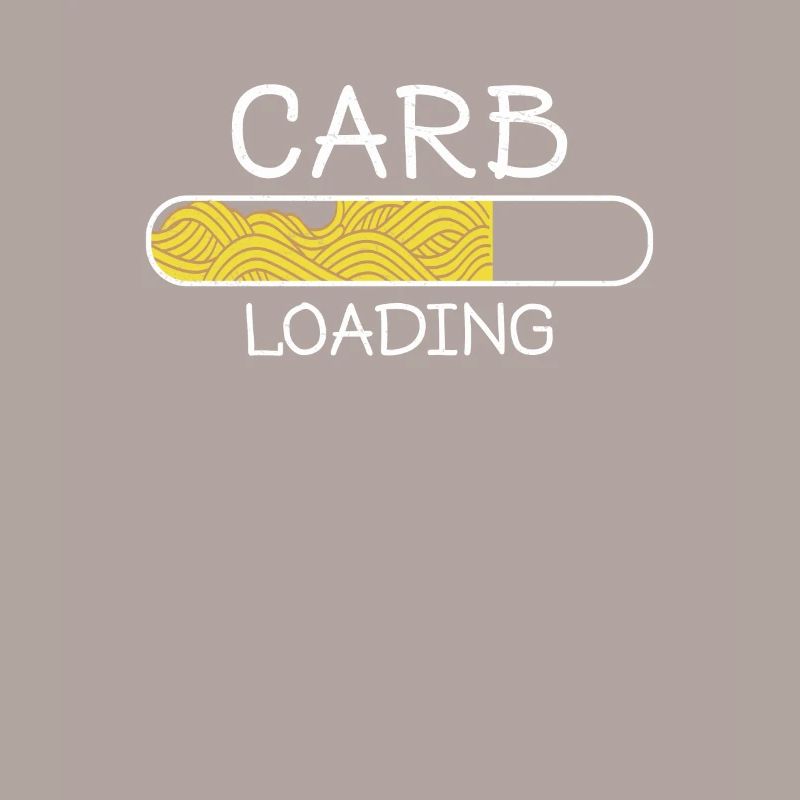 Carb Loading Pasta Funny Kohlenhydrate Loading