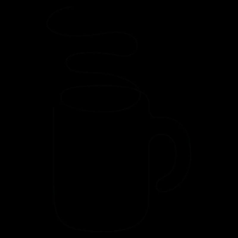 Coffee cup one line