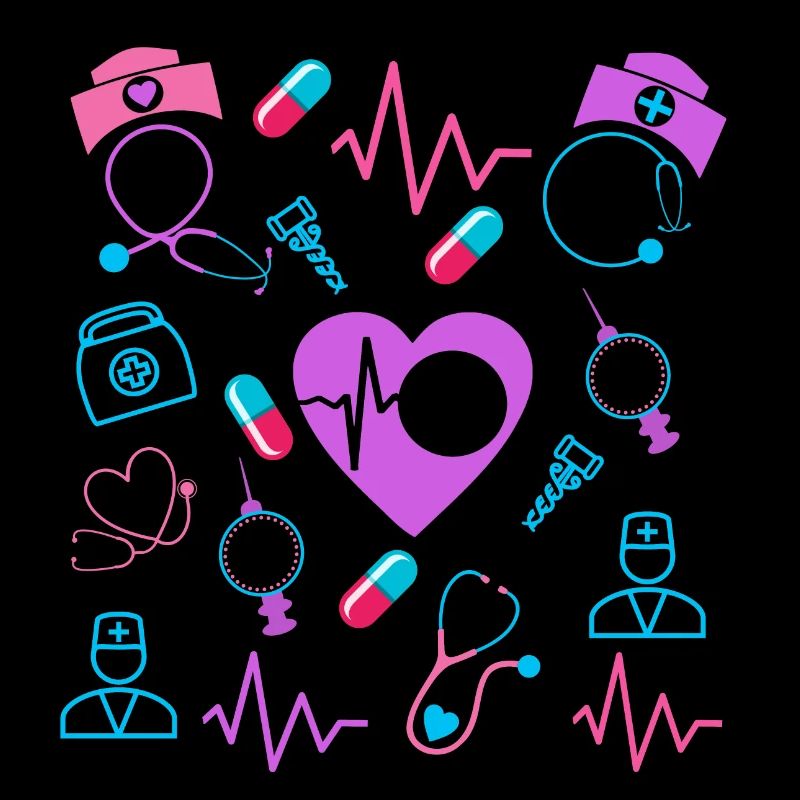 Krankenschwester Krankenpflegepraxis Krankenschwester Design